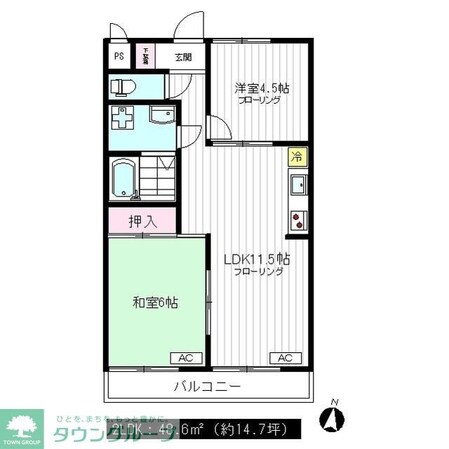 ドミシール吉祥寺の物件間取画像